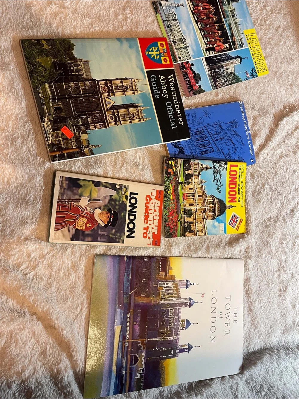 Vintage London Travel Guide Collection - Assorted l